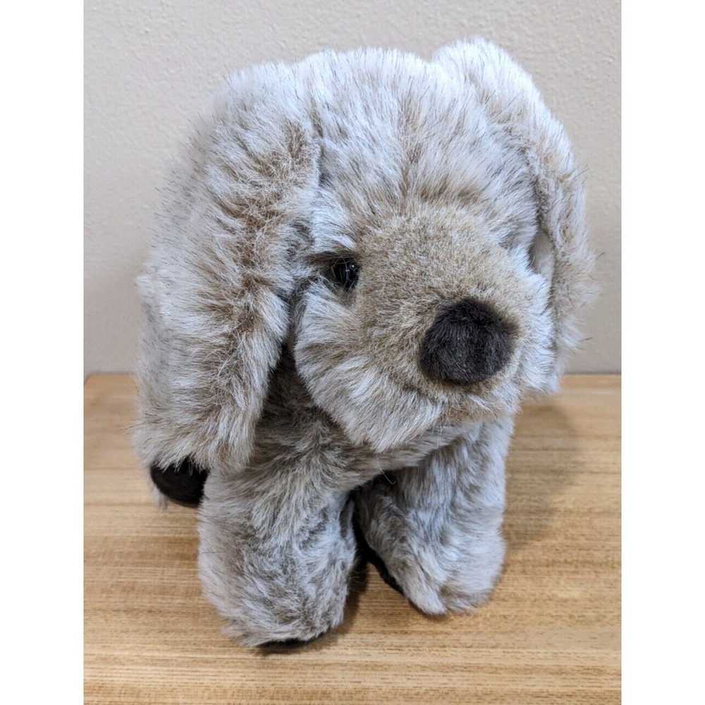 Vintage Russ Berrie HOMER Brown Tan Puppy Dog Plush Large 14''